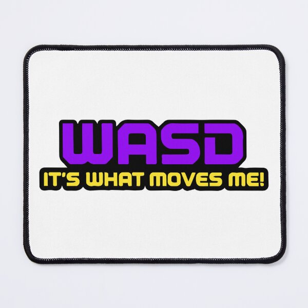 Item preview, WASD Purple & Yellow Controller Motto designed and sold by Prtina.