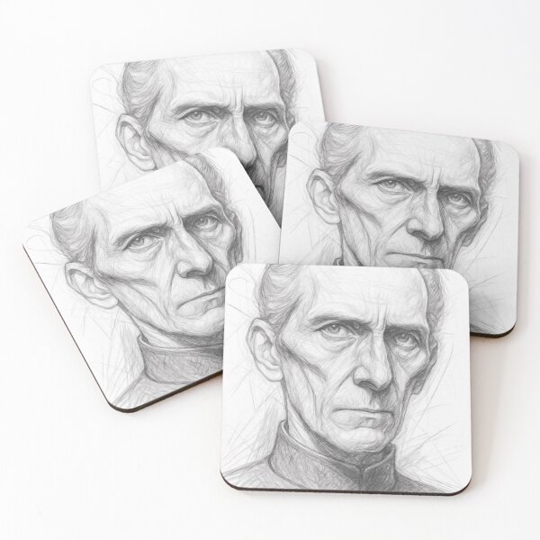 Item preview, Sci-Fi Pencil Sketch Portrait designed and sold by Leon Woods Pencil Art.