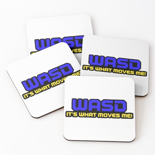 Item preview, WASD Blue & Yellow Controller Motto designed and sold by Prtina.