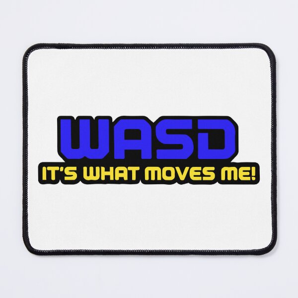 Item preview, WASD Blue & Yellow Controller Motto designed and sold by Prtina.