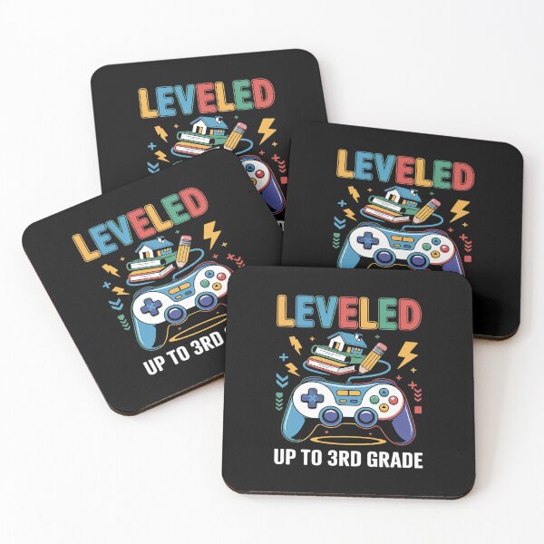 Item preview, Leveled Up To 3rd Grade Gamer Back To School First Day Boys3  designed and sold by BeetleMalon.