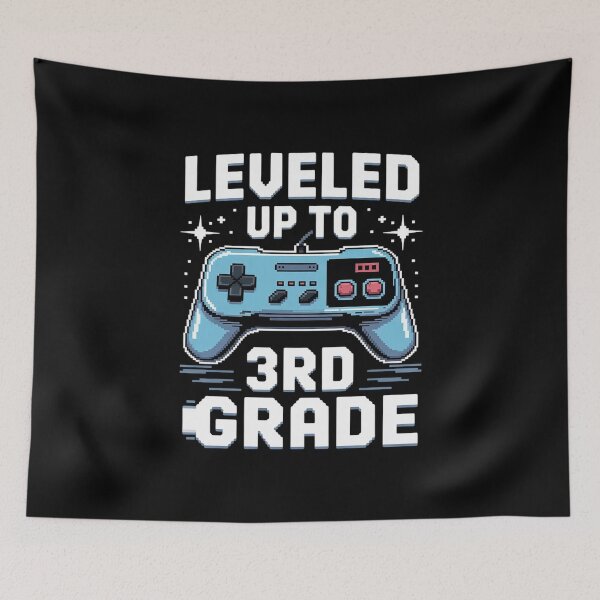 Item preview, Leveled Up To 3rd Grade Gamer Back To School First Day Boys5 designed and sold by BeetleMalon.