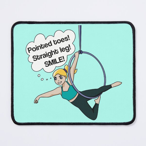 Item preview, Aerial Hoop Girl – Thoughts & Grace designed and sold by Becky-Poppins.