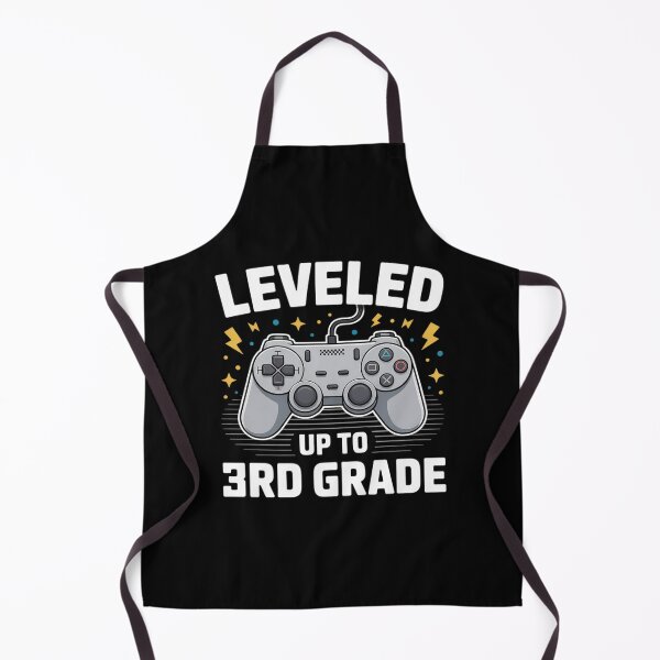 Item preview, Leveled Up To 3rd Grade Video Games Gamer School Kids Boys designed and sold by THagBlue.