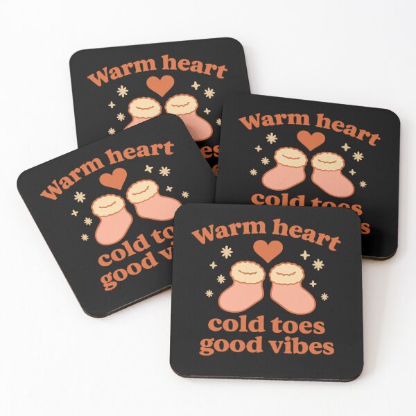 Item preview, Warm heart, cold toes, good vibes designed and sold by Nikki Krishna.