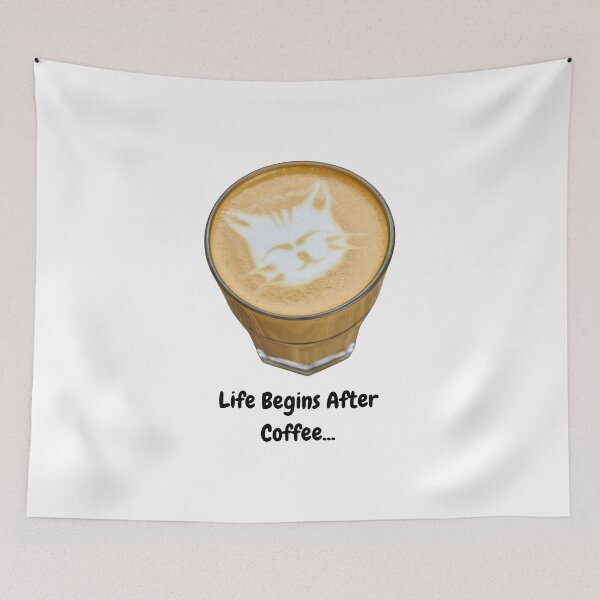 Item preview, Life Doesn’t Start Until the First Sip Kicks In. designed and sold by deanogsi.