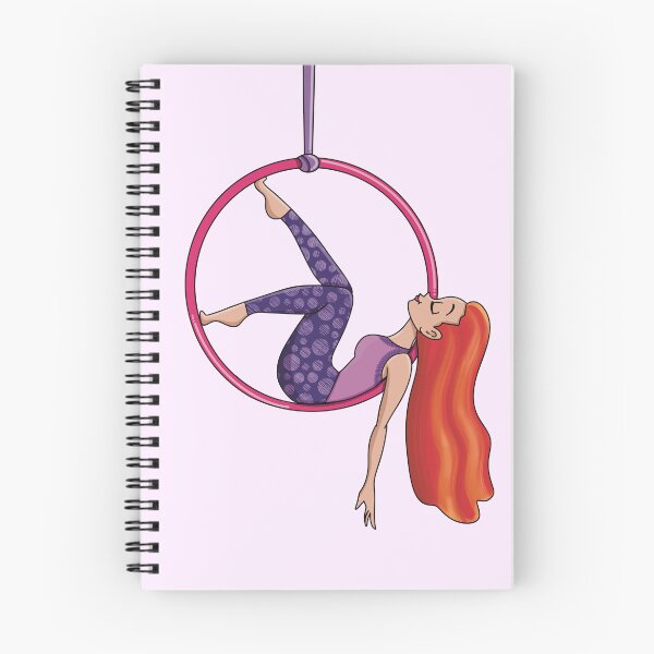 Item preview, Cute Aerial Hoop Acrobat Girl – Man in The Moon designed and sold by Becky-Poppins.