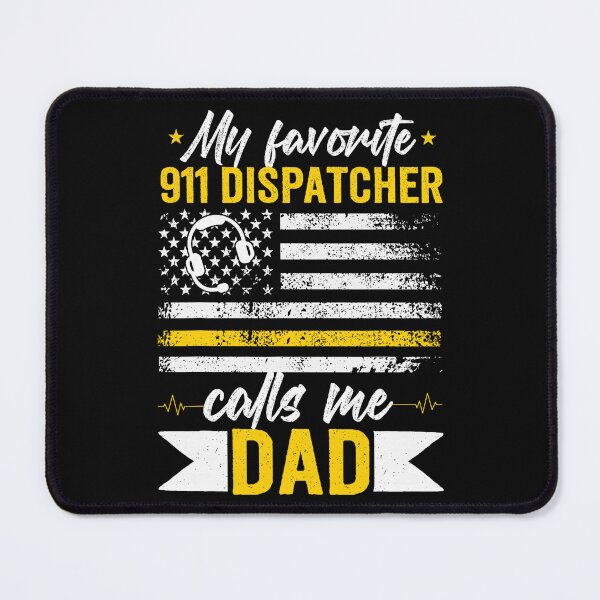 Item preview, Proud 911 Dispatcher Dad Supportive Father  designed and sold by khdmalakarak.