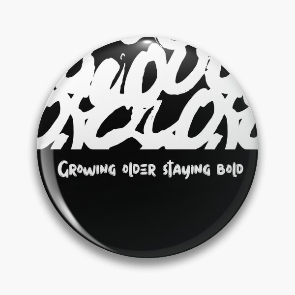 Artikelvorschau, Älter werden, mutig bleiben – T-Shirt mit Used-Look-Typografie entworfen und verkauft von ConfuseLab Shop.