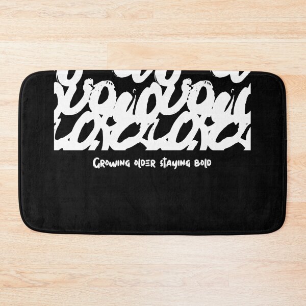 Item preview, Growing Older Staying Bold - Distressed Typography T-Shirt designed and sold by ConfuseLab Alt.