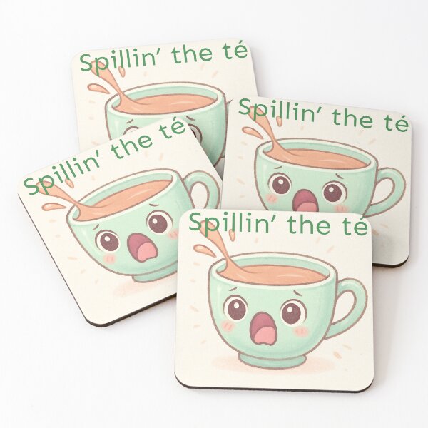 Item preview, Spillin’ the té designed and sold by Caris Clothing.
