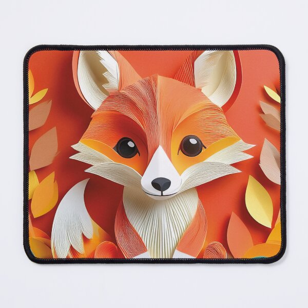 Item preview, Papercut Fox Cutie designed and sold by Becky-Poppins.