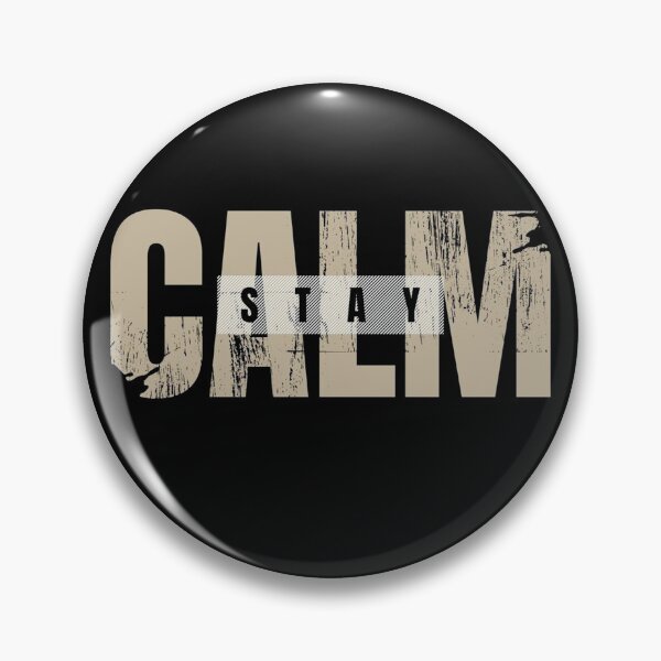 Item preview, Stay Calm Minimalist Typography designed and sold by Lineesh Kumar.