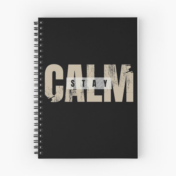 Item preview, Stay Calm Minimalist Typography designed and sold by Lineesh Kumar.
