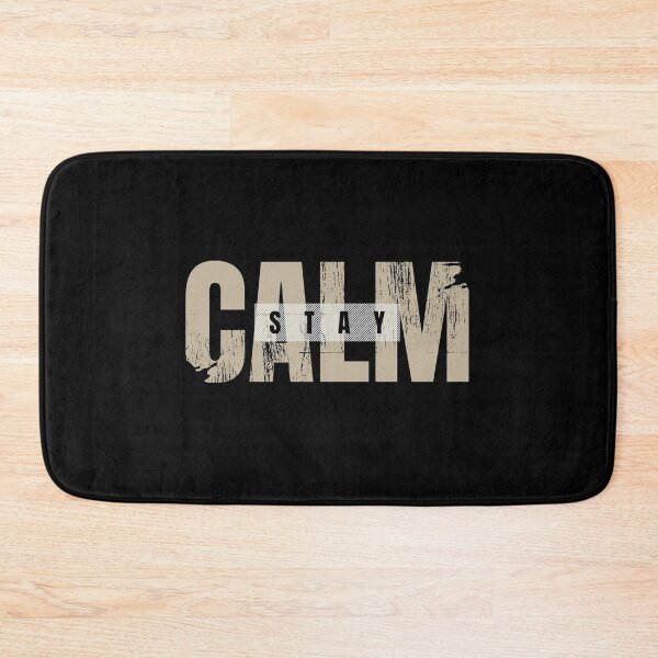 Item preview, Stay Calm Minimalist Typography designed and sold by Lineesh Kumar.
