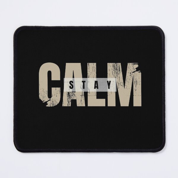 Item preview, Stay Calm Minimalist Typography designed and sold by Lineesh Kumar.