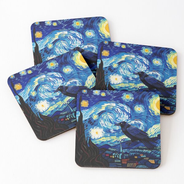 Item preview, Raven's Starry Descent designed and sold by xArchGoDx.