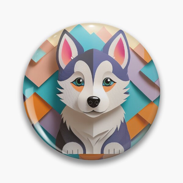 Item preview, Husky Puppy Joy designed and sold by Becky-Poppins.