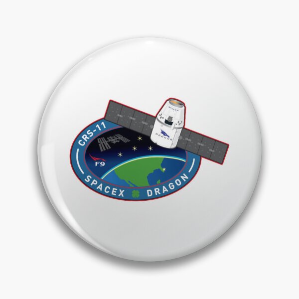 Item preview, SpaceX CRS-11 Dragon Mission Patch designed and sold by CharlieDesings.
