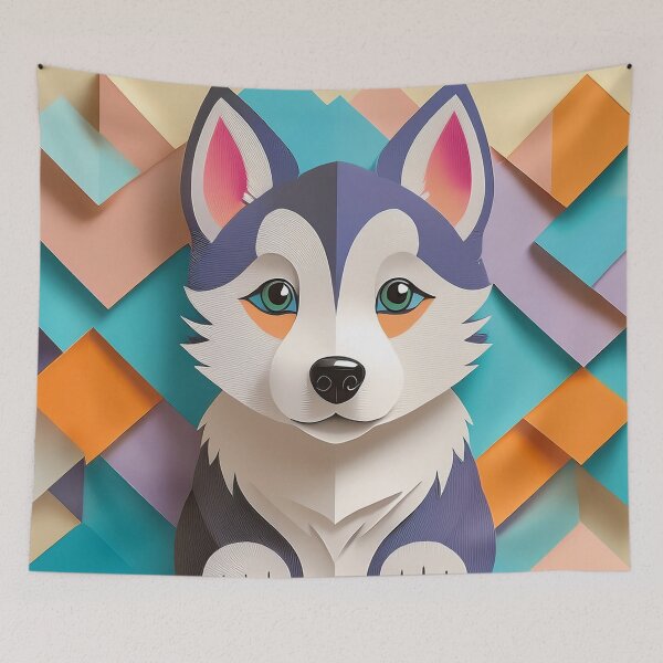 Item preview, Husky Puppy Joy designed and sold by Becky-Poppins.