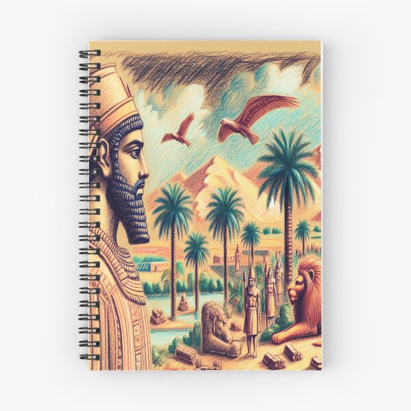 Item preview, Lion of Babylon, Mesopotamia, Gilgamesh, palm tree designed and sold by Redbdon.