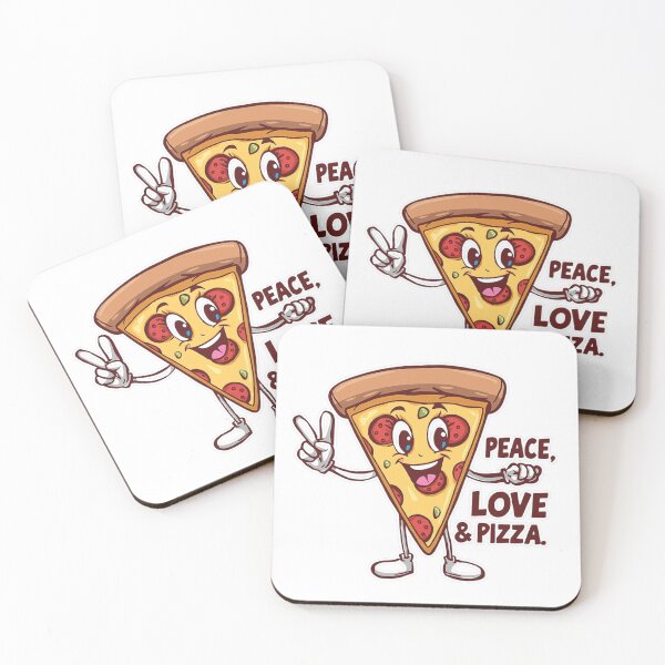 Item preview, Funny Pizza Lover Cartoon Design designed and sold by Kavya Art.