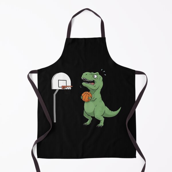 Item preview, Struggling Dino: T-Rex Trying to Hoop a Basketball designed and sold by BlendArts.