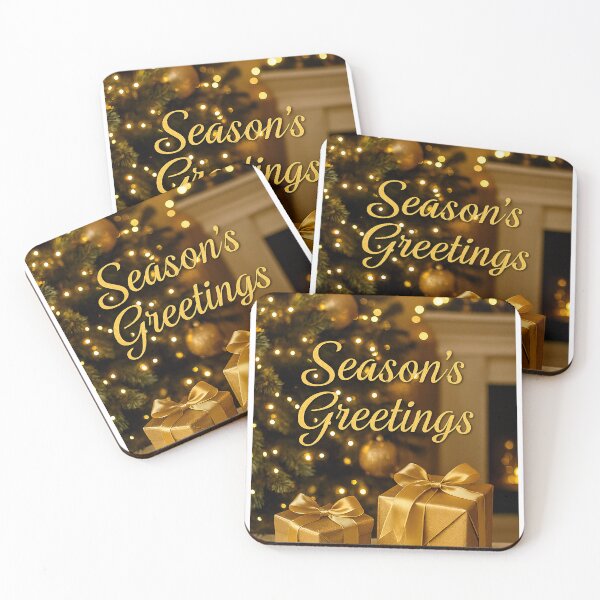 Item preview, Golden Seasons Greetings designed and sold by Ogfx.