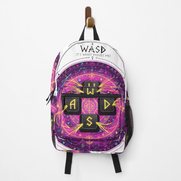 Item preview, WASD Arcane Keys: Mystic Gamer Emblem designed and sold by Prtina.
