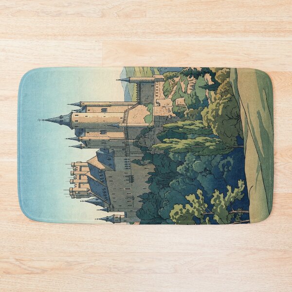 Item preview, The Alcazar of Segovia Japanese Woodblock Print designed and sold by Takeda-art.