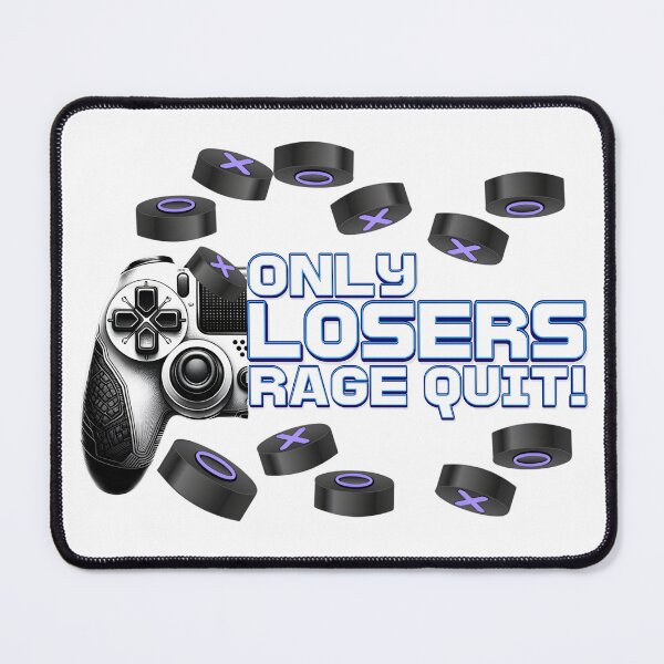 Item preview, Rage Quit Gaming Tee – Funny Gift for Gamers Who Never Give Up designed and sold by ArtzyAyb.