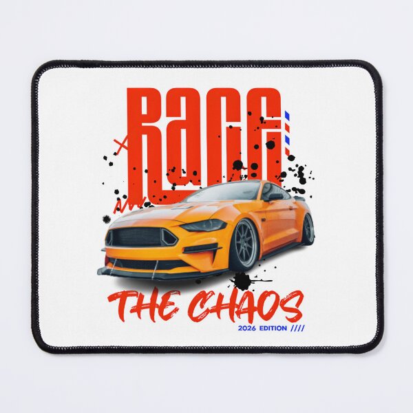 Item preview, Race the Chaos T-Shirt – Muscle Car Street Racing Tee designed and sold by ArtzyAyb.