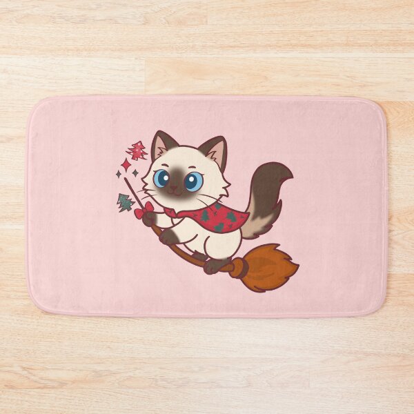 Item preview, Kawaii Christmas Magic Wizard Cat designed and sold by BGMeYou.