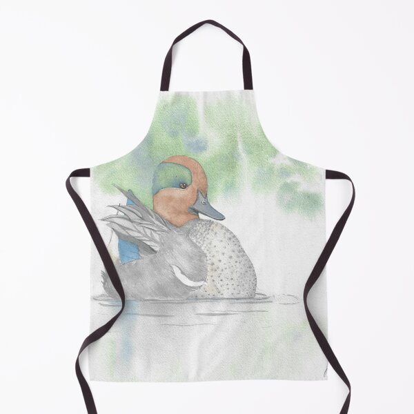 Item preview, Common Teal – Original Watercolor designed and sold by L'Atelier Oranjade.