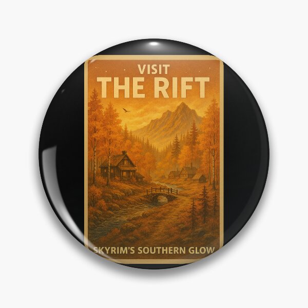 Item preview, Visit The Rift – Skyrim’s Southern Glow designed and sold by ChickenFund.
