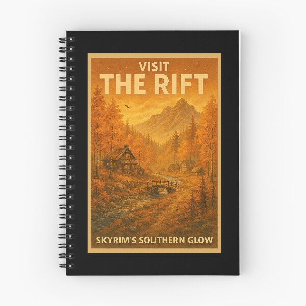 Item preview, Visit The Rift – Skyrim’s Southern Glow designed and sold by ChickenFund.