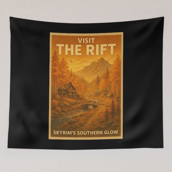 Item preview, Visit The Rift – Skyrim’s Southern Glow designed and sold by ChickenFund.