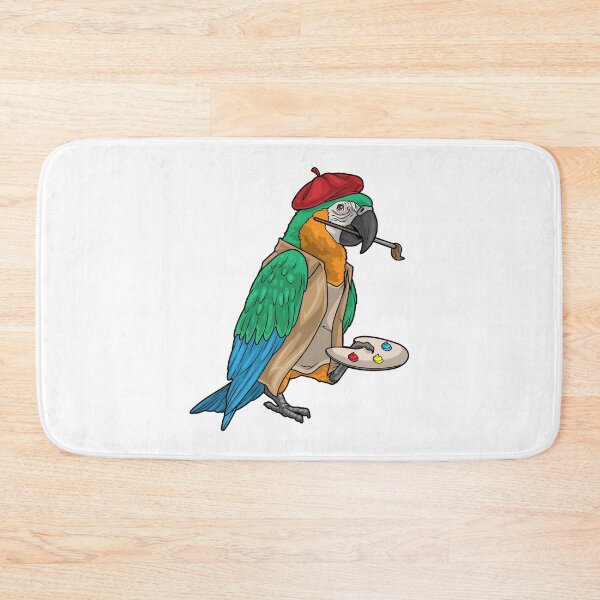 Item preview, Parrot Painter Paintbrush Painting designed and sold by Snabdesign84.