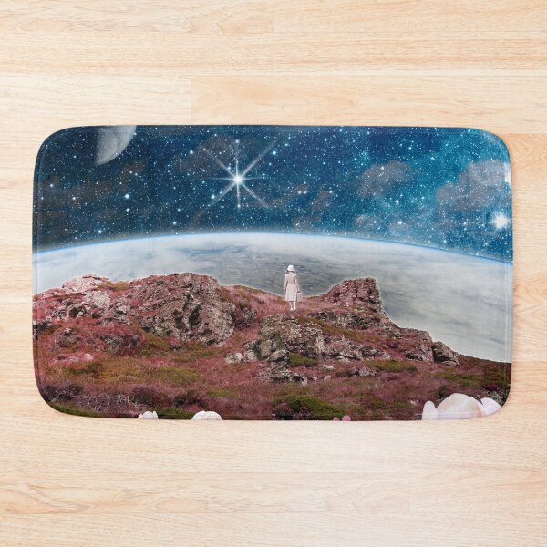 Item preview, Traveller in retro space collage designed and sold by helengarvey.