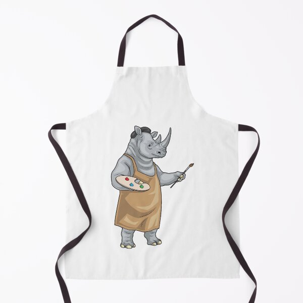 Item preview, Rhino Painter Paintbrush Painting designed and sold by Snabdesign84.
