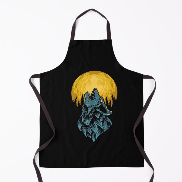 Item preview, Lunar Wolf Roar Illustration designed and sold by Lineesh Kumar.