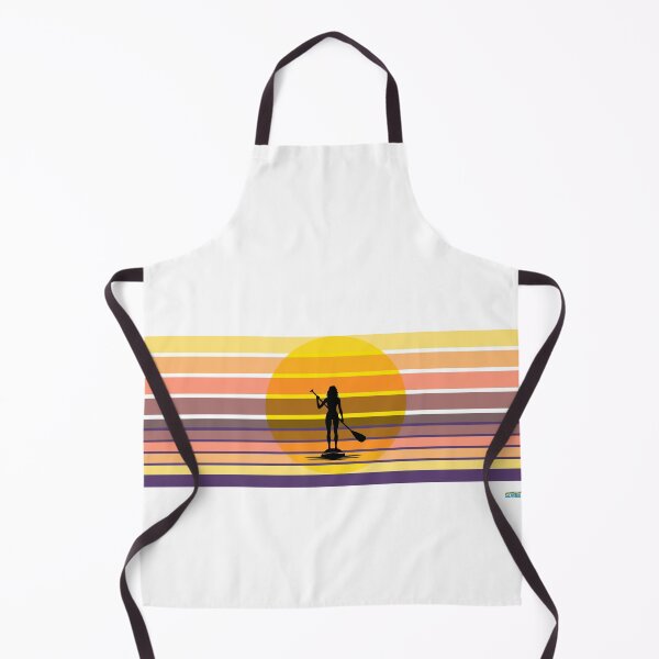 Item preview, Paddleboarding at sunset designed and sold by SlanTee.