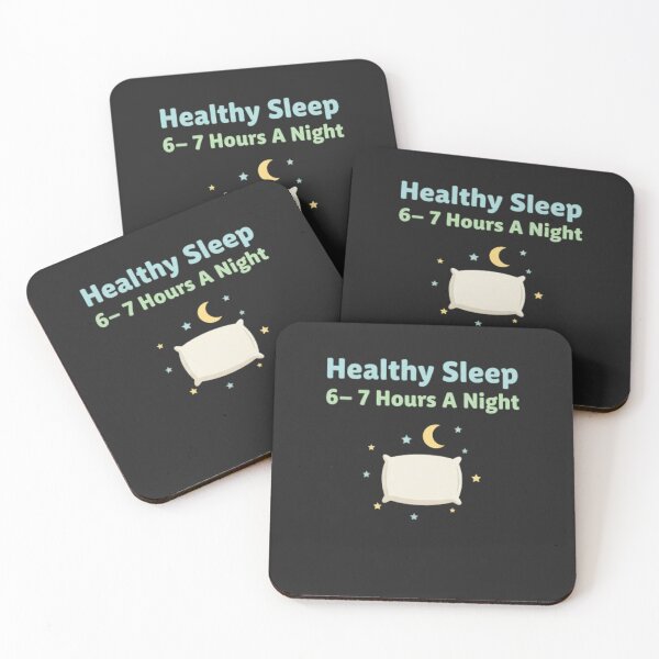 Item preview, Healthy Sleep 6-7 Hours A Night designed and sold by MarylaInvest.