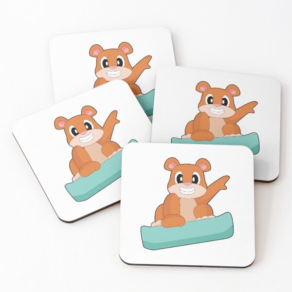 Item preview, Bear Snowboarder Snowboard Winter sports designed and sold by Snabdesign84.