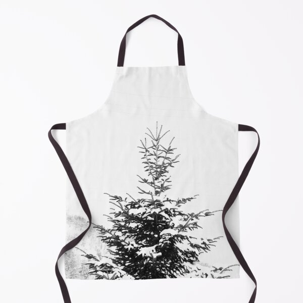Item preview, Black and white fir tree snow background designed and sold by by-jwp.