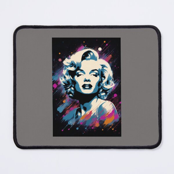 Item preview, MARYLIN-MONROE-PORTRAIT-COLORFUL-ARTWORK designed and sold by TRACYHIL.