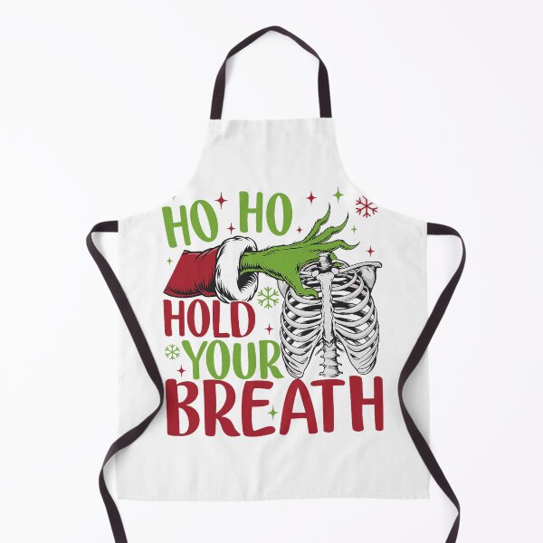 Item preview, Ho Ho Hold Your Breath Skeleton Santa Holiday designed and sold by clarabersetart.