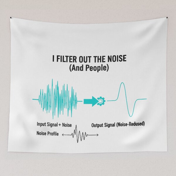 Item preview, I Filter Out The Noise (And People) designed and sold by Gnfree.