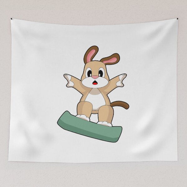 Item preview, Dog Snowboarder Snowboard Winter sports designed and sold by Snabdesign84.