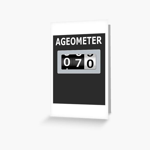 Carte De Vœux Chemise D Idee De Cadeau D Anniversaire Pour Ageometer Drole De 50 Ans Par Combot Redbubble